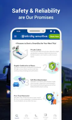 IntrCity Bus Ticket Booking android App screenshot 12