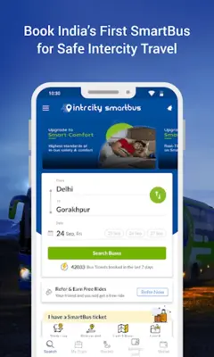 IntrCity Bus Ticket Booking android App screenshot 15