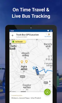 IntrCity Bus Ticket Booking android App screenshot 1