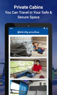 IntrCity Bus Ticket Booking android App screenshot 2